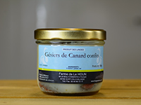 Gésiers de canard confit